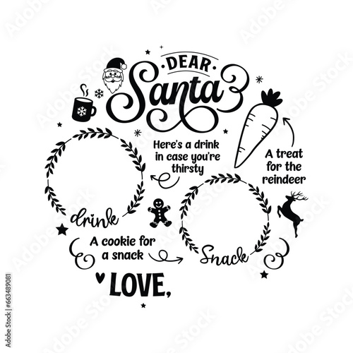 Christmas Santa tray-3