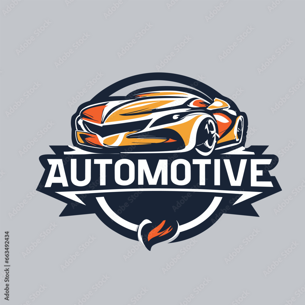The logo of Automotive car