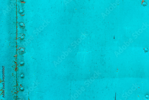 blue metal background with rivets