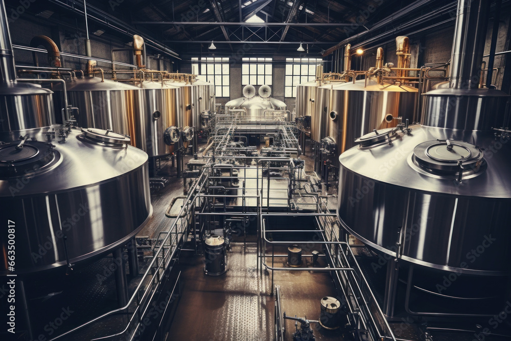 fermentation tanks brewery, beer preparation shop fermentation tanks brewery, beer preparation shop