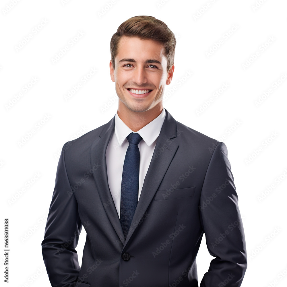 portrait of a young, smiling, confident Caucasian businessman posing. Happy man standing successful portrait of a young, smiling, confident Caucasian businessman posing. Happy man standing successful