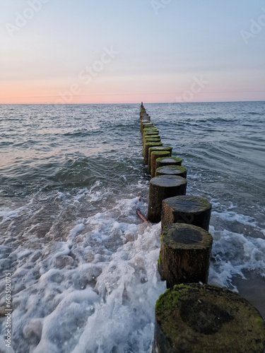 Sunset over the Baltic Sea