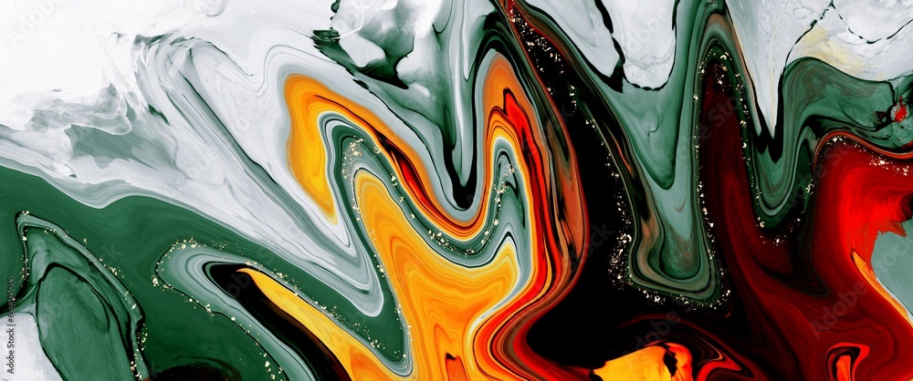 Luxury firey orange and green hand drawn marble art with , golden element, alcohol ink background, modern liquid texture, minimal watercolour painting, wallpaper for print, modern fashion pattern Luxury firey orange and green hand drawn marble art with , golden element, alcohol ink background, modern liquid texture, minimal watercolour painting, wallpaper for print, modern fashion pattern