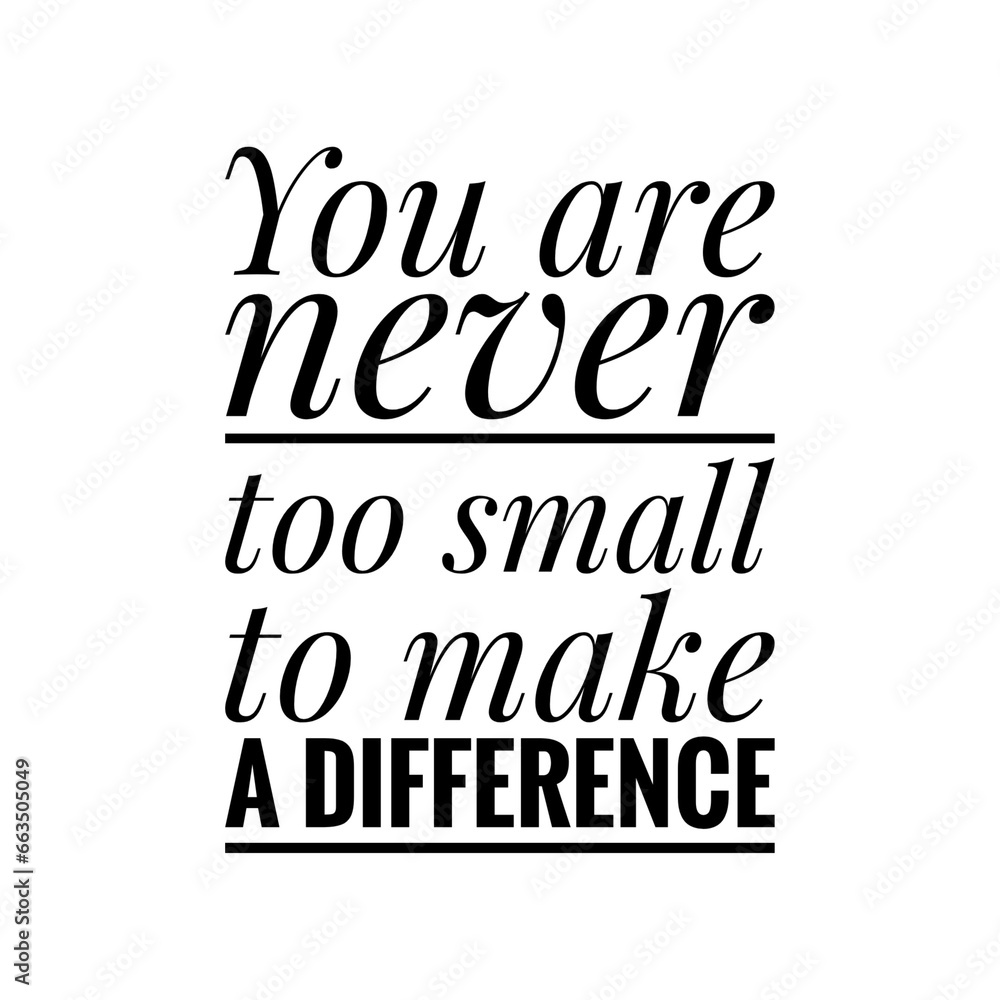 ''Make a difference'' Positive ''Make a difference'' Positive