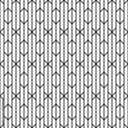 Abstract geometric seamless pattern lines.
