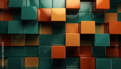 wallpaper of color square circles
