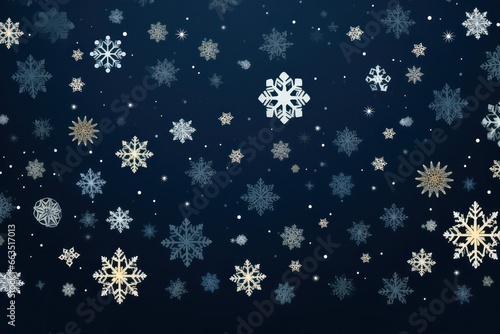 a white snowflake background