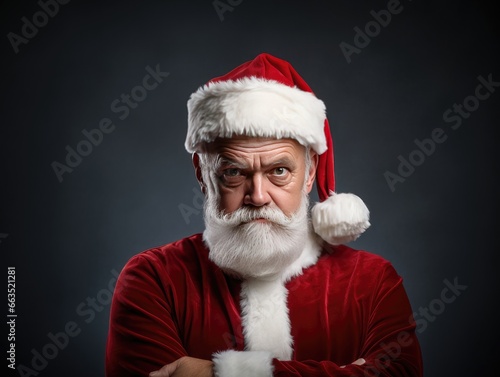 Santa Claus knows you've been bad this year