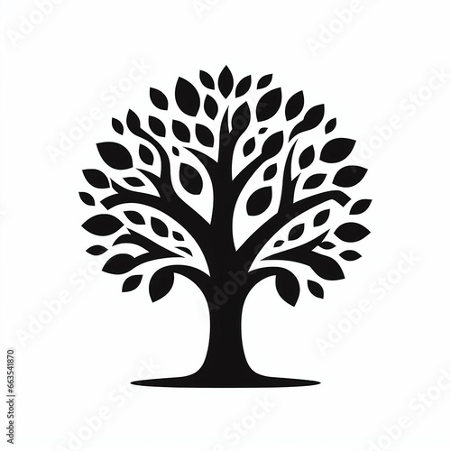 Black Tree Icon