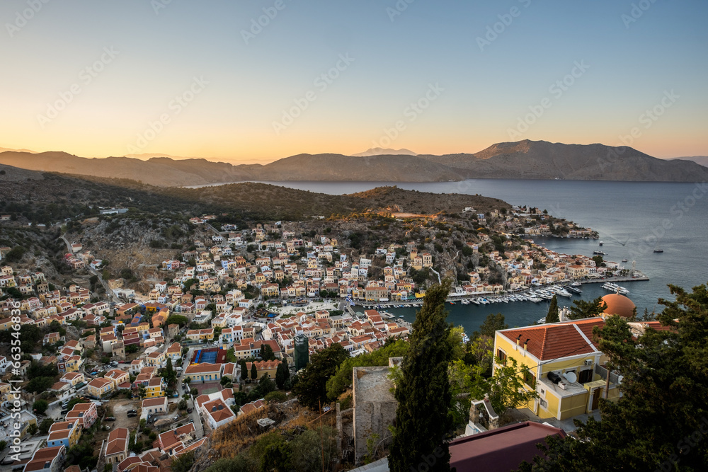 Traditional Settlement - Greece - Symi island (near Rhodes) Dodecanese 