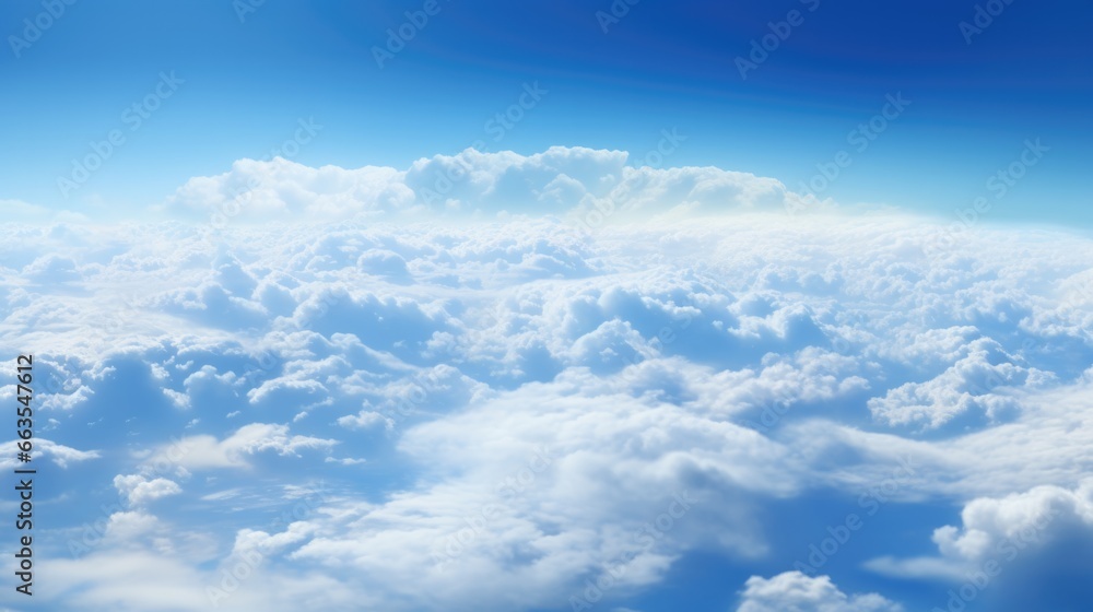 capturing the stunning aerial view of clouds over a deep blue ocean generative ai capturing the stunning aerial view of clouds over a deep blue ocean generative ai