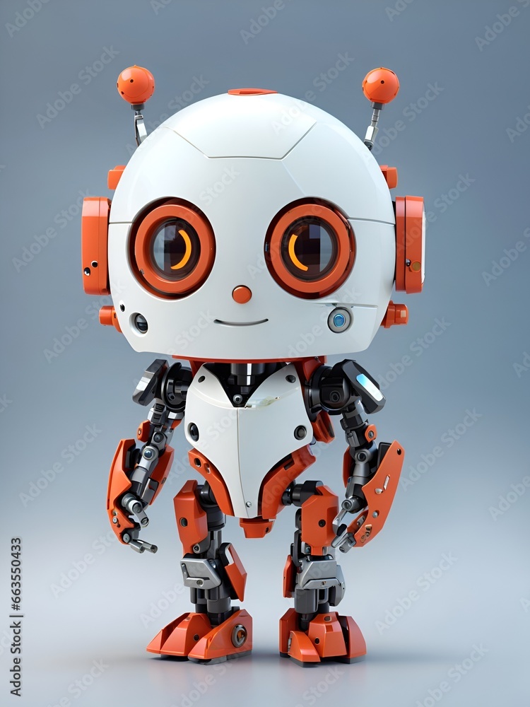 cute robot, AI generated cute robot, AI generated