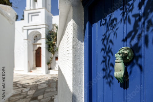 Fototapeta Naklejka Na Ścianę i Meble -  Pyrgos Village - Tinos Island -  Greece