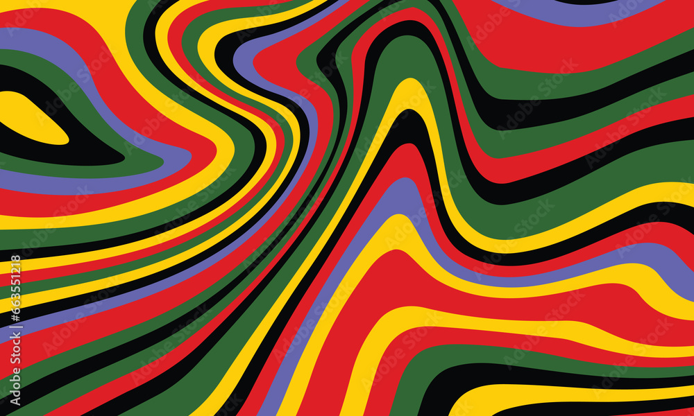 Abstract psychedelic groovy background. Vector. Abstract psychedelic groovy background. Vector.