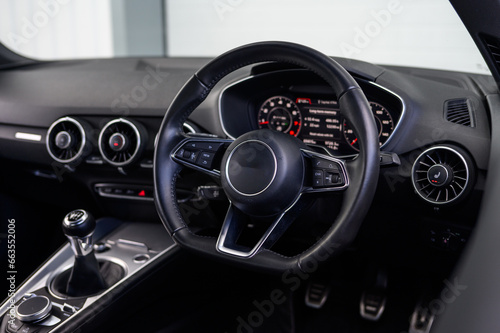 Modern Sports Steering Wheel