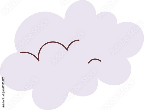 Fototapeta Naklejka Na Ścianę i Meble -  Sky Cloud Icon