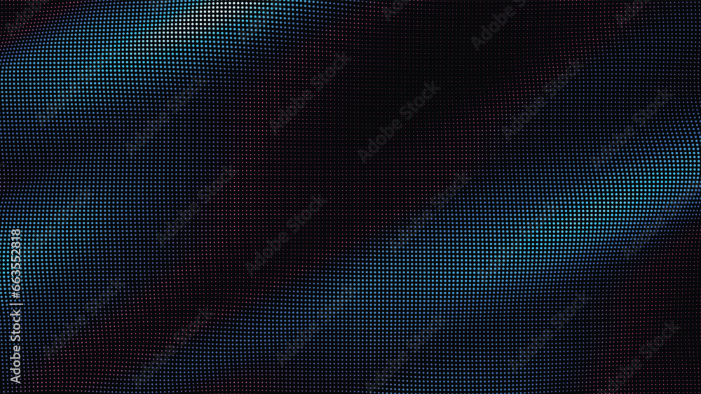 waves of colorful points. Digital data splash of point array. Futuristic smooth glitch UI element waves of colorful points. Digital data splash of point array. Futuristic smooth glitch UI element