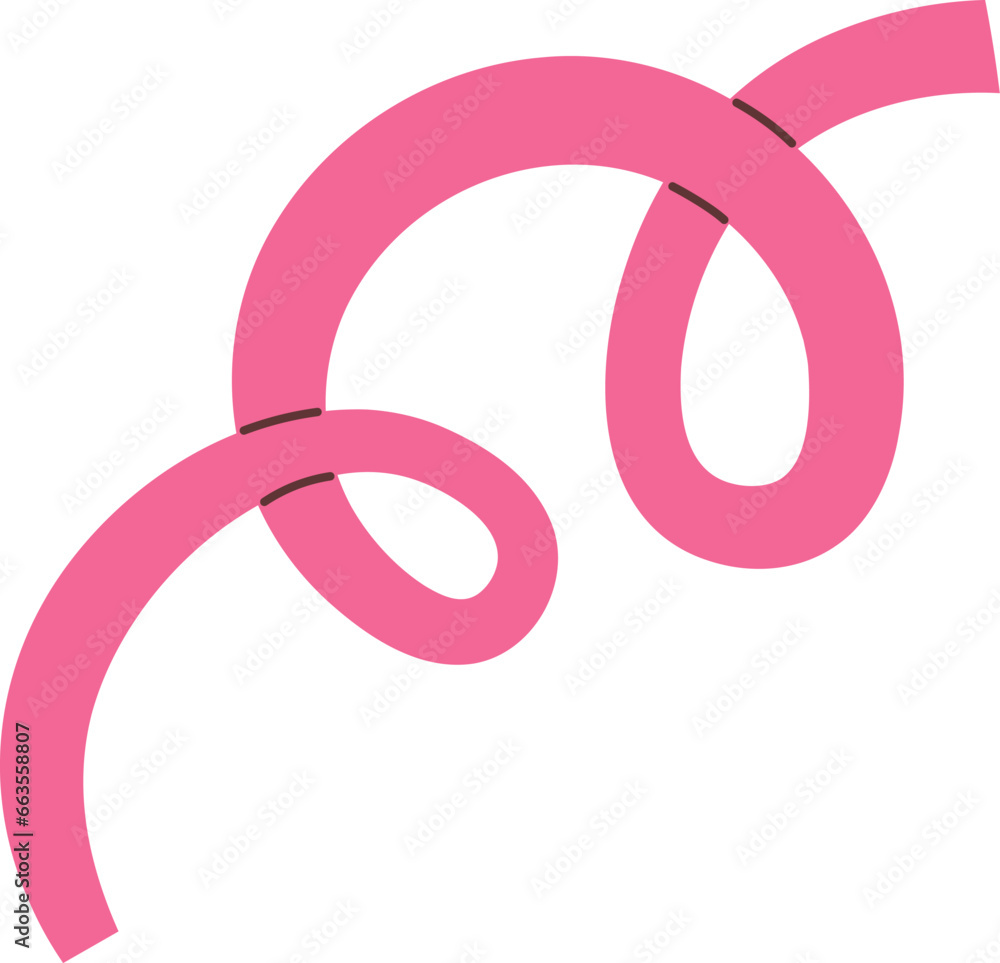 Obraz premium Curved Ribbon Icon