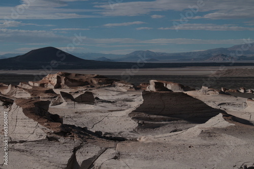 unique pumice field in the world in northwestern Argentina