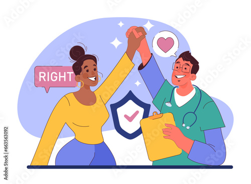 Humanizing healthcare. Modern physician approach on medical treatment