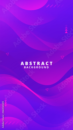 Abstract background purple blue color with wavy lines and gradients is a versatile asset suitable for various design projects such as websites, presentations, print materials, social media posts