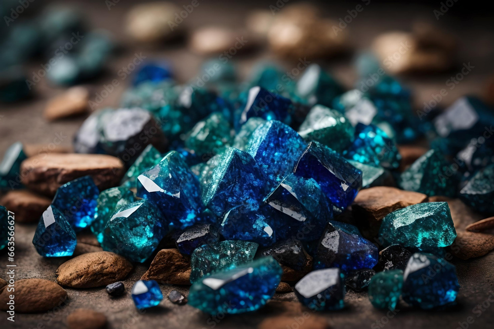 Azure Infinity: Unveiling the Deep Blue Mysteries of Azurite Azure Infinity: Unveiling the Deep Blue Mysteries of Azurite