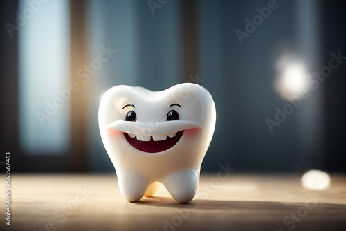 smiling 3d tooth