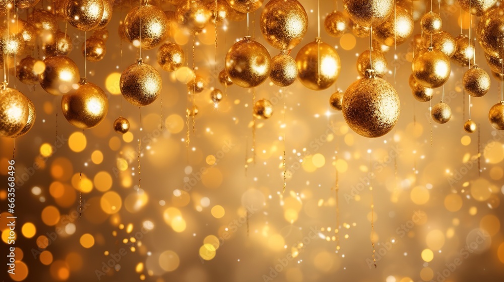 Party balloons, decoration background for birthday, anniversary, wedding, holiday, beige, black and gold glitter color composition, with space for text. Ai generative Party balloons, decoration background for birthday, anniversary, wedding, holiday, beige, black and gold glitter color composition, with space for text. Ai generative