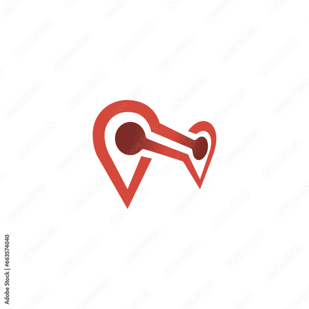 The vector icon is the distance between two maps. Graceful. The vector icon is the distance between two maps. Graceful.