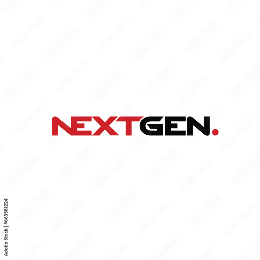 Next generation Design logo vector Next generation Design logo vector