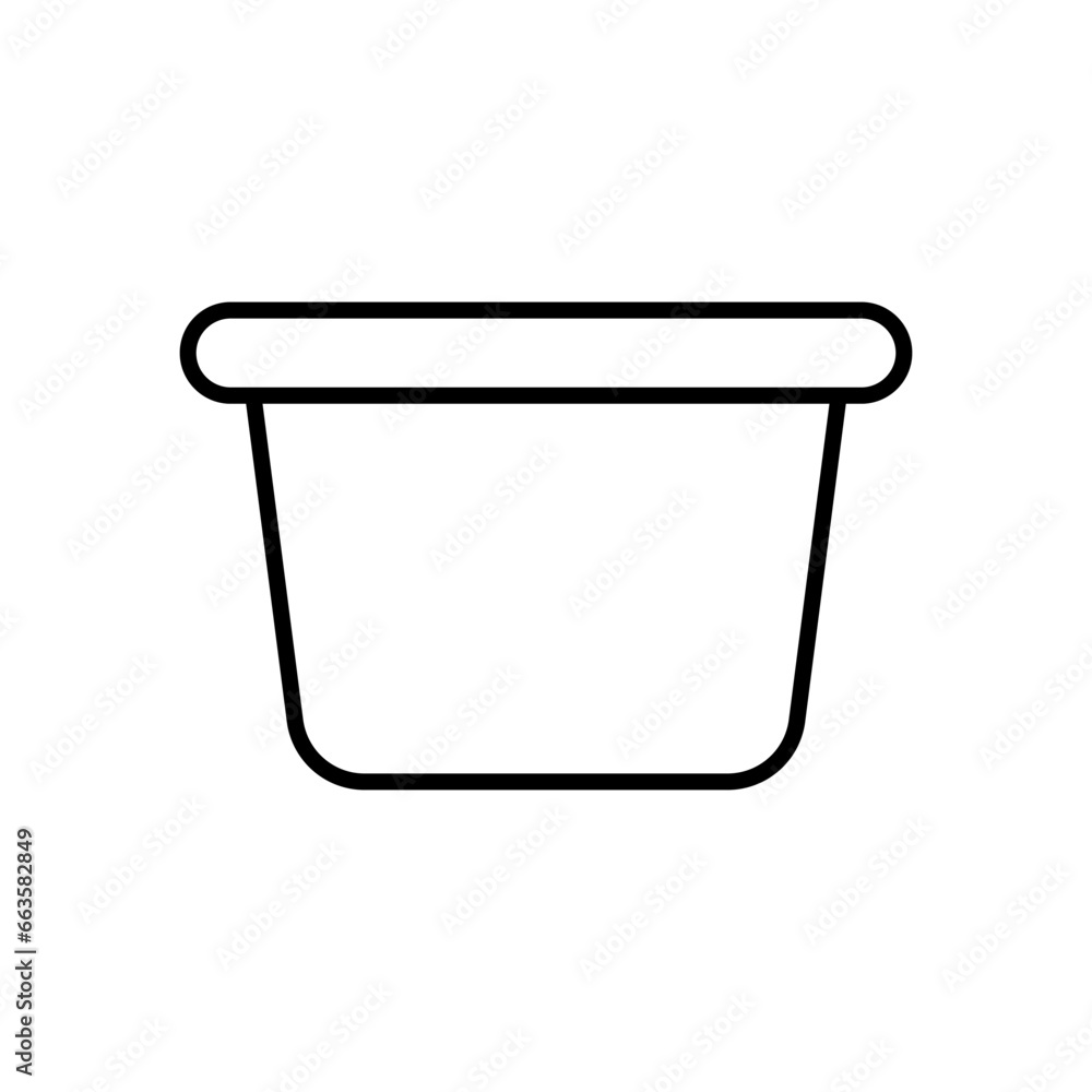 Food Container box icon vector design templates Food Container box icon vector design templates