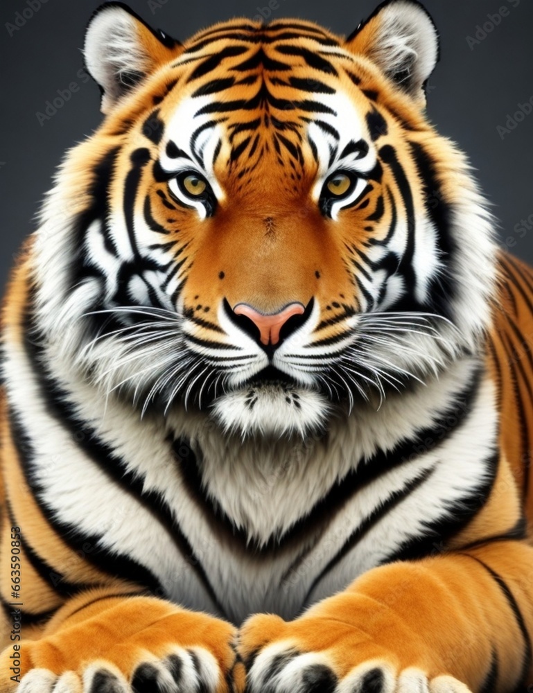 Fototapeta premium Wild tiger