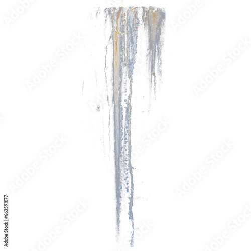 Mancha de oxido fondo transparente