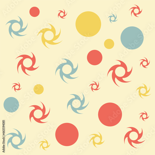 simple abstracts randomize graphic design for printing and textile