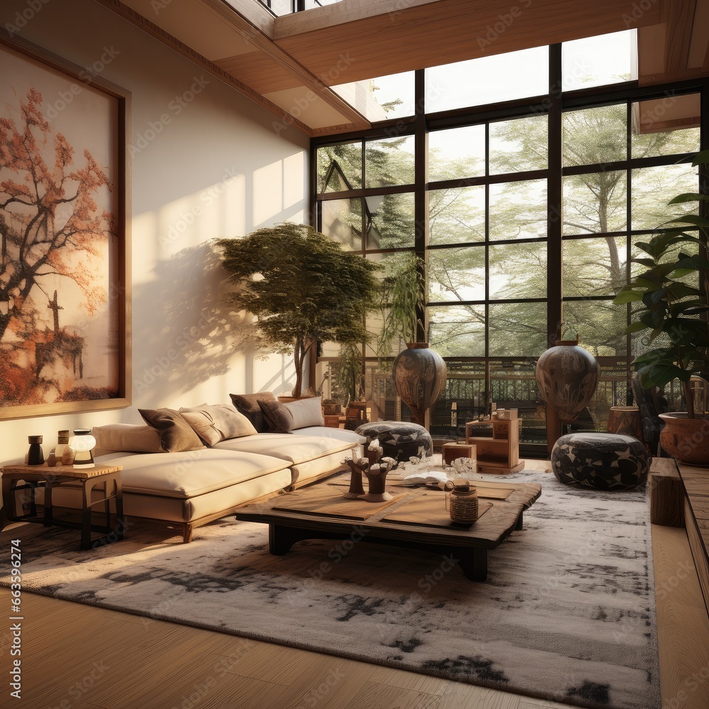 living room, Kyoto , Japan interior design living room, Kyoto , Japan interior design