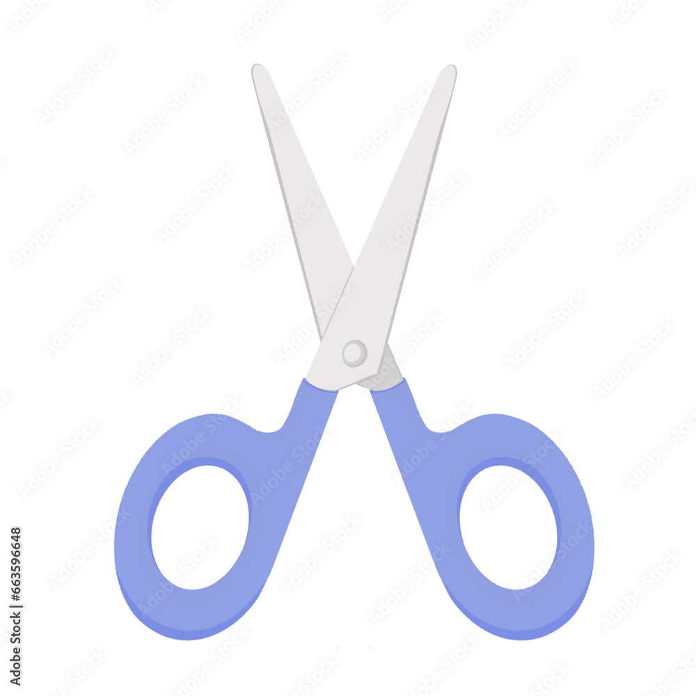 Blue scissors Blue scissors