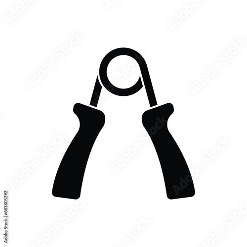 Hand Expander Icon Design, isolated on white background. vector illustration