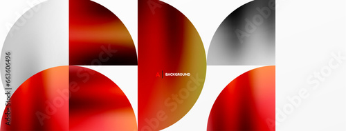 Minimalist geometric background featuring metallic round triangles, delivering sleek and modern visual aesthetic with emphasis on clean, metallic forms for wallpaper, banner, background, landing page