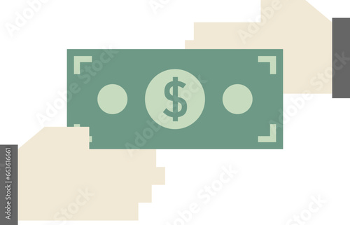 Give money icon
