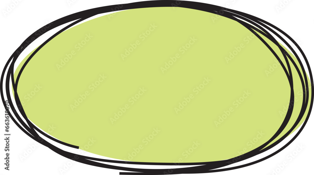 oval text box border doodle oval text box border doodle