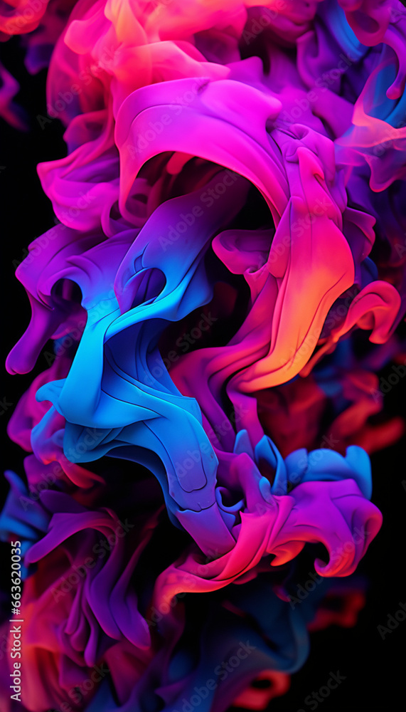 A trendy mobile wallpaper with a cool splash pattern and abstract brushstrokes A trendy mobile wallpaper with a cool splash pattern and abstract brushstrokes