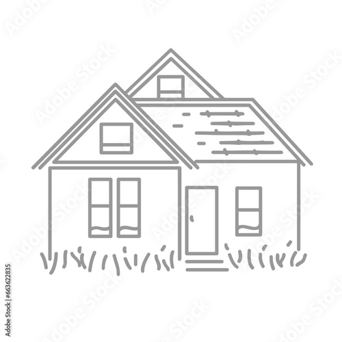 Home homepage icon symbol vector image. Illustration of the house real estate graphic property design image