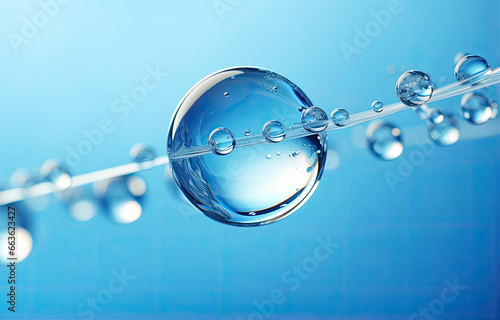 Wallpaper Mural blue diamond drop in the waterstrenuous scene Torontodigital.ca