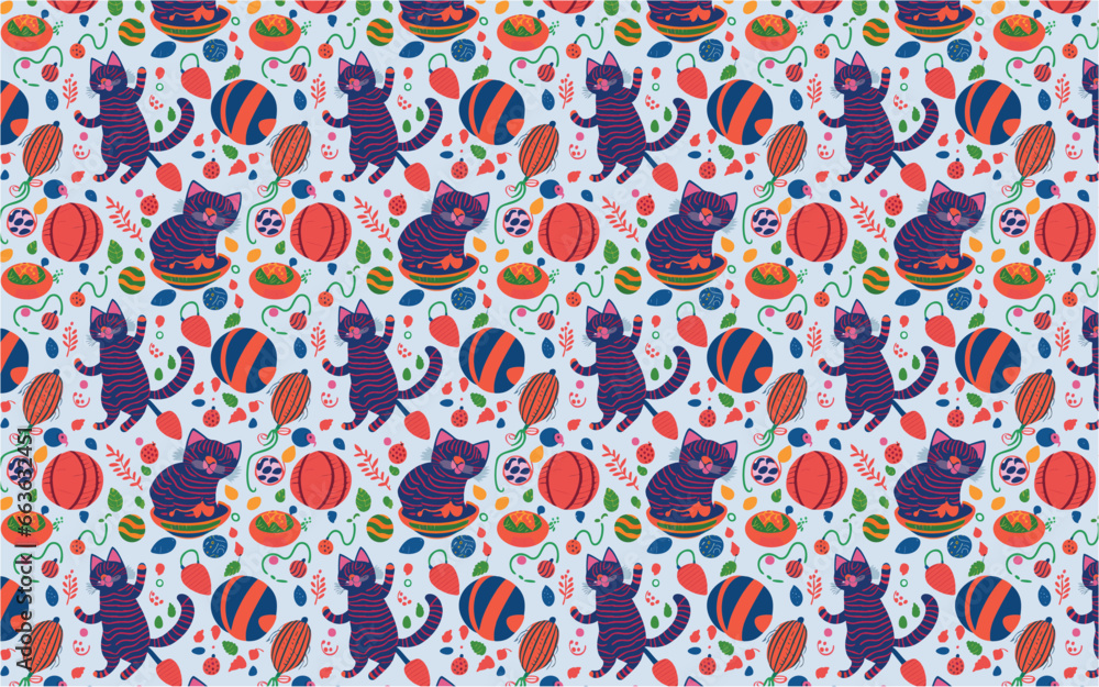 Cat pattern, Seamless cat pattern, Seamless cat background, Seamless cat graphic, Cute cat graphic Cat pattern, Seamless cat pattern, Seamless cat background, Seamless cat graphic, Cute cat graphic