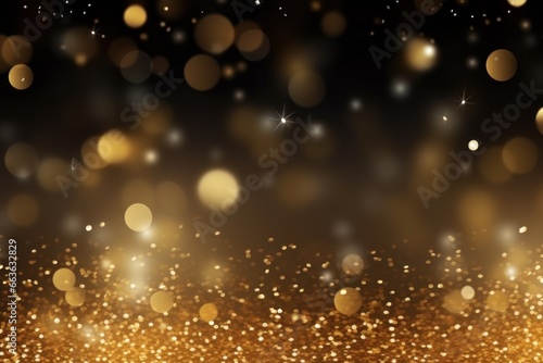 Christmas banner glowing glitter shiny background
