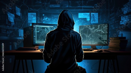 Hacker. A glimpse into the world of cyber conspiracies.