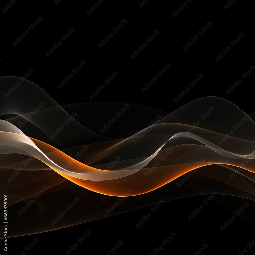 Abstract black background of an overlay