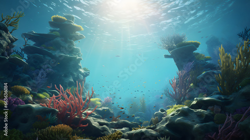 Marine Life: Fish in the Sea © Василий Чуйкин