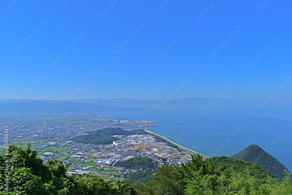 天空の鳥居　高屋神社　香川