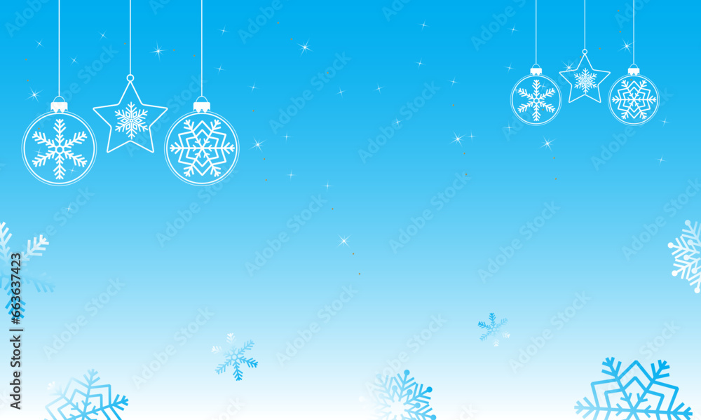 christmas vector background illustration. it is suitable for card, banner, or poster